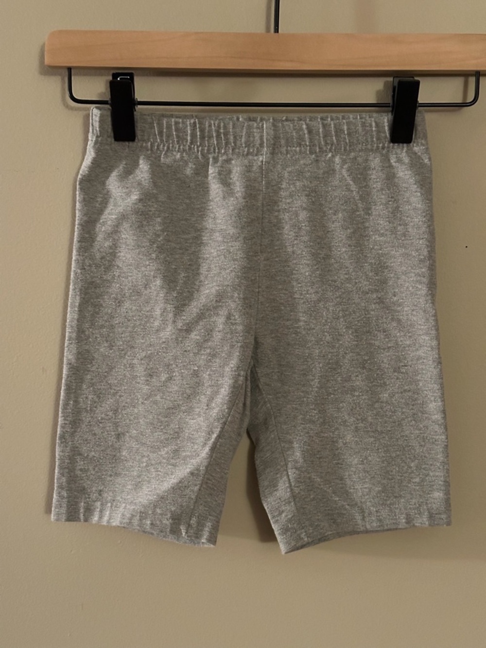 Hanna Andersson Gray Stretch Bike Shorts